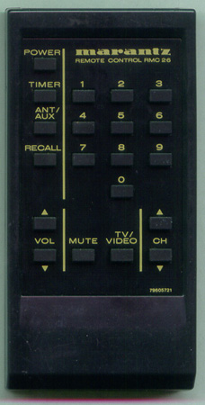 MARANTZ 79605721 RMC26 Genuine  OEM original Remote