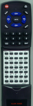 MARANTZ QP21910067 RC66PM replacement Redi Remote