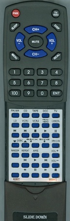 MARANTZ RC-65CC RC65CC replacement Redi Remote