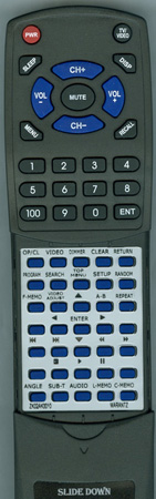 MARANTZ ZK02AK0010 RC8300DV replacement Redi Remote