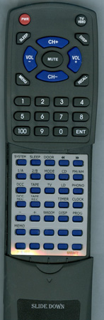 MARANTZ ZK157J0010 RC1020SR replacement Redi Remote