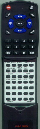 MARANTZ ZK168W0010 RC66SR replacement Redi Remote