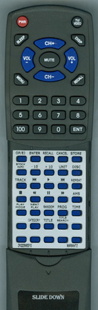MARANTZ ZK223W0010 RC870CC replacement Redi Remote