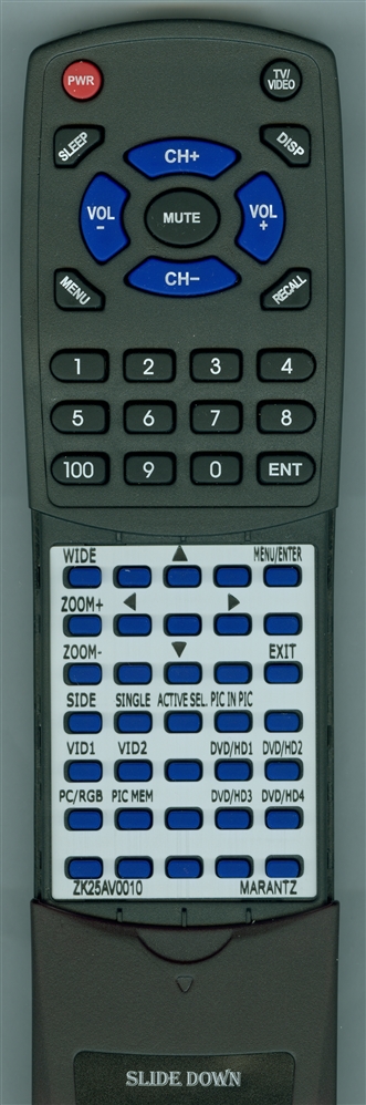 MARANTZ ZK25AV0010 RC001PD replacement Redi Remote