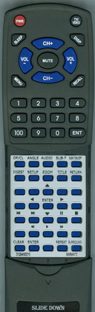 MARANTZ ZK294W0010 RC4000DV replacement Redi Remote