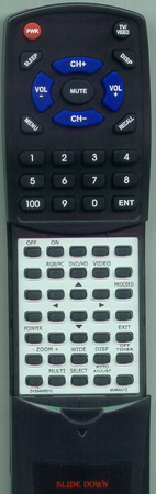 MARANTZ ZK334W0010 RC5010DPD replacement Redi Remote