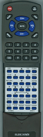 MARANTZ ZK370K0010 RC18DV replacement Redi Remote