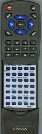 MARANTZ ZK46BW0010 RC7001ST replacement Redi Remote