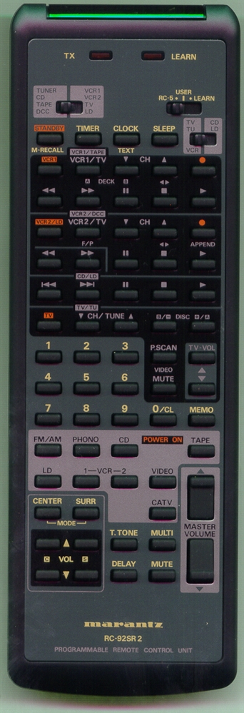 MARANTZ ZK129J0010 RC92SR2 Refurbished Genuine OEM Original Remote