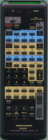 MARANTZ ZK244J0010 RC600AV Genuine  OEM original Remote