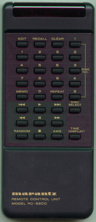 MARANTZ ZK255K0010 RC52CC Genuine  OEM original Remote