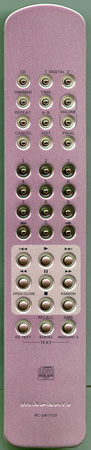 MARANTZ ZK356K0010 RC-DA17CD Genuine OEM original Remote