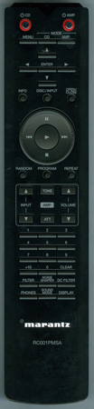 MARANTZ 30701011600AM RC001PMSA Genuine OEM original Remote
