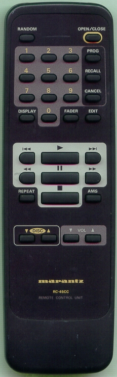 MARANTZ QP21810556 RC-45CC Refurbished Genuine OEM Original Remote