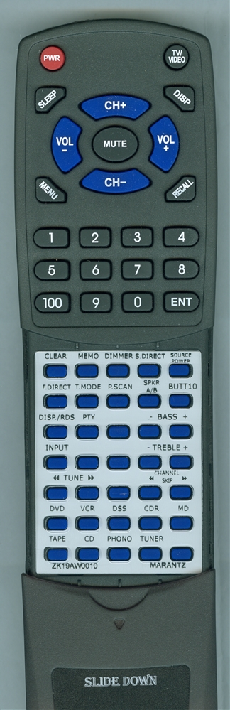 MARANTZ ZK19AW0010 replacement Redi Remote