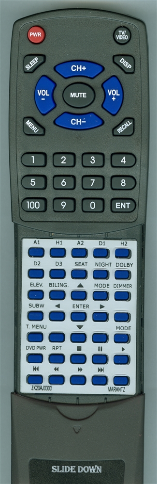 MARANTZ ZK20AJ0300 RC002ES replacement Redi Remote