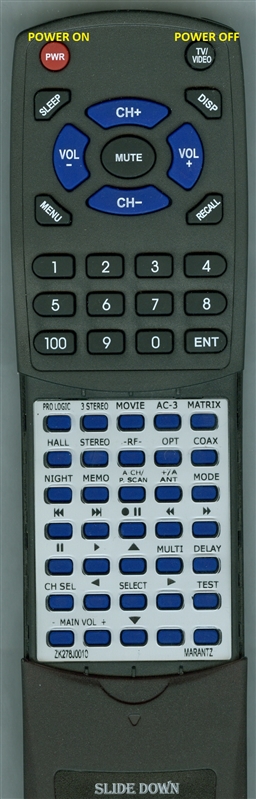 MARANTZ ZK278J0010 RC880SR replacement Redi Remote