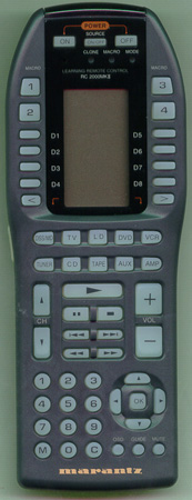 MARANTZ ZK206W0020 RC-2000MKII Genuine OEM original Remote