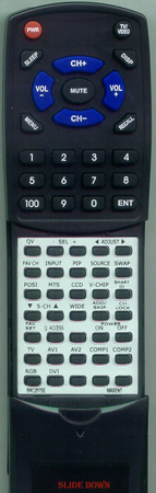 MAXENT BRC257SE BRC257SE replacement Redi Remote