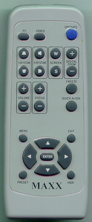 MAXX LCOS1400 Genuine  OEM original Remote