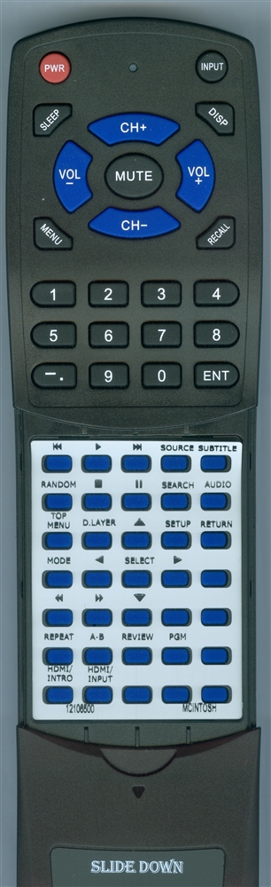 MCINTOSH 12105600 replacement Redi Remote