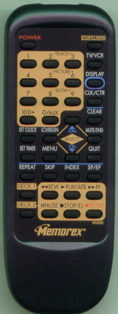 MEMOREX 106000MVRM Genuine  OEM original Remote