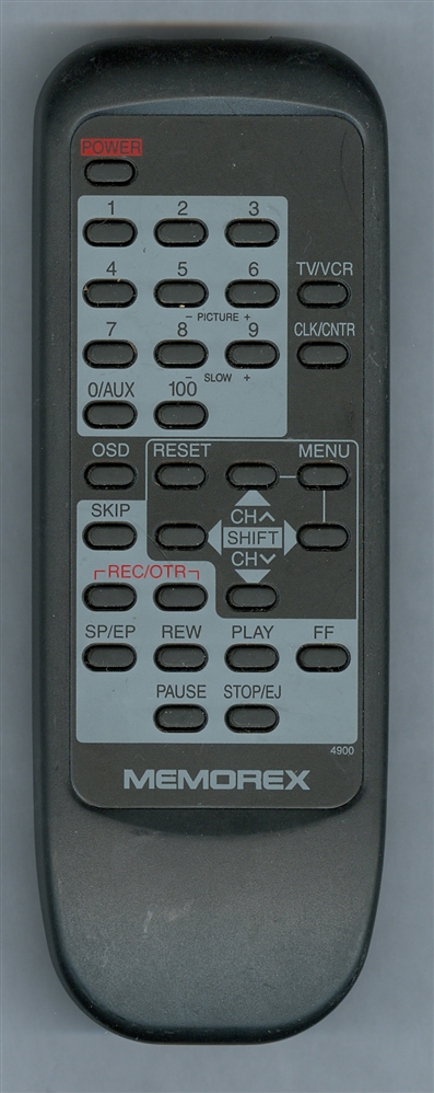 MEMOREX 4900 4900 Refurbished Genuine OEM Original Remote
