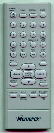 MEMOREX HS-M449PB-GY-320-2 Genuine  OEM original Remote