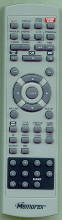 MEMOREX HS-M459SPB-GY-320 Genuine  OEM original Remote