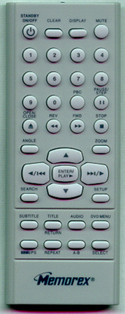 MEMOREX HS-R641PB-GY-320 Genuine  OEM original Remote