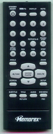 MEMOREX HS-R651PBBLACK-320 Genuine  OEM original Remote