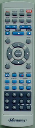 MEMOREX MVDR2100REM Genuine  OEM original Remote