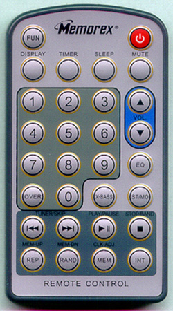 MEMOREX MX4137REMOTE Genuine OEM original Remote