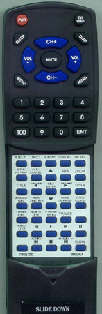 MEMOREX 076R0ET020 076R0ET020 replacement Redi Remote