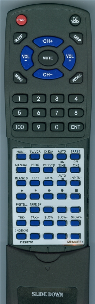 MEMOREX 11228731 MODEL 88 replacement Redi Remote