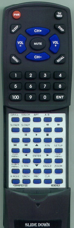 MEMOREX HS-M449PB-GY-320 replacement Redi Remote