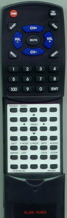 MEMOREX HS-Y3515-BLK-320 replacement Redi Remote