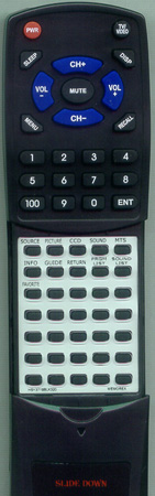 MEMOREX HS-Y3719-BLK-320 replacement Redi Remote
