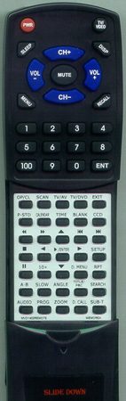 MEMOREX MVD1402REMOTE replacement Redi Remote
