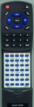 MEMOREX NA618UD DISNEY replacement Redi Remote