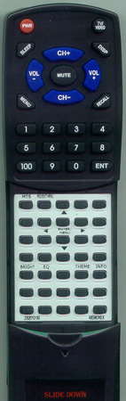 MEMOREX ZB2010130 replacement Redi Remote