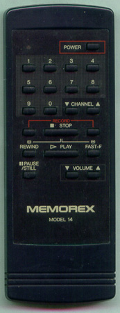 MEMOREX UREMT22MS003 MODEL 14 Genuine  OEM original Remote