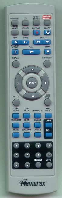 MEMOREX HS-K466UB-GY-320 Refurbished Genuine OEM Original Remote