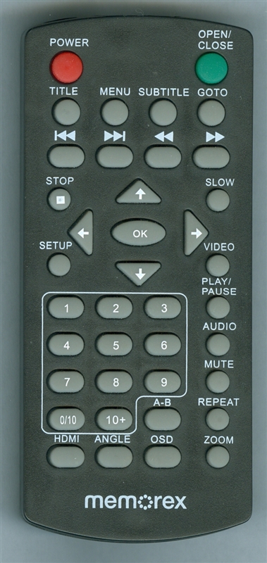 MEMOREX MVD2047M Genuine  OEM original Remote