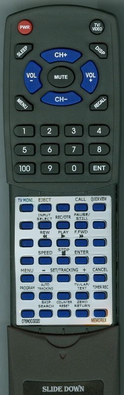 MEMOREX 076N0CG020 replacement Redi Remote
