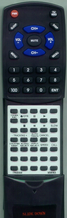 MEMOREX 076N0EA040 replacement Redi Remote