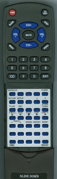MEMOREX 105-086K MODEL20 replacement Redi Remote