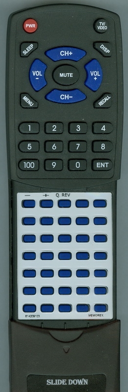 MEMOREX 6142-09103 614209103 replacement Redi Remote