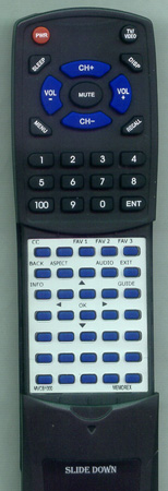MEMOREX MVCB1000REMOTE replacement Redi Remote