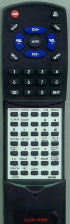 MEMOREX HS-M459SPB-GY-320 replacement Redi Remote